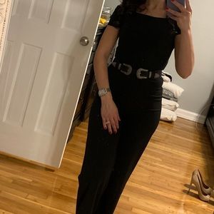 Black jumpsuit